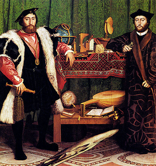 HOLBEIN_HANS_THE_FRENCH_AMBASSADORS_1533. Ivan Fyodorovich