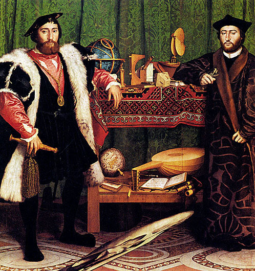 Hans Holbein. The Ambassadors Ivan Fyodorovich